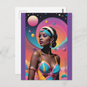 遠く離れた地平と見知らぬ天国 ポストカード (正面/裏面)