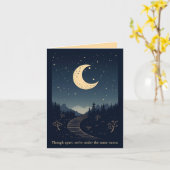 遠く離れた抱擁 – イード カード (黄色い花)