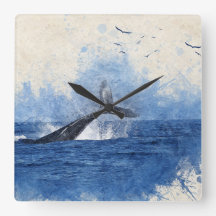 遠く離れた海の鳥にクジラの贈り物