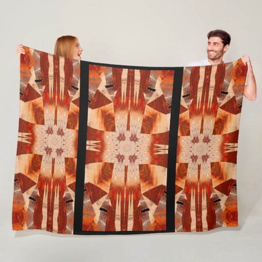 遠く離れた花 フリースブランケット (インサイチュ)