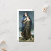 遠く離れた2人の若い女の子(by W.A. Bouguerau) カード (正面/裏面インサイチュ)