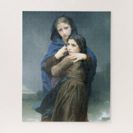 遠く離れた2人の若い女の子(by W.A. Bouguerau) ジグソーパズル