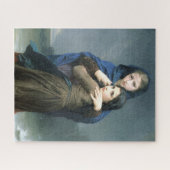 遠く離れた2人の若い女の子(by W.A. Bouguerau) ジグソーパズル (横)