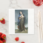 遠く離れた2人の若い女の子(by W.A. Bouguerau) スタンダードランチョンナプキン (インサイチュ)