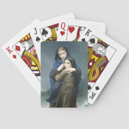 遠く離れた2人の若い女の子(by W.A. Bouguerau) トランプ