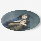 遠く離れた2人の若い女の子(by W.A. Bouguerau) ペーパープレート (アングル)