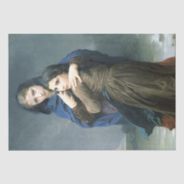 遠く離れた2人の若い女の子(by W.A. Bouguerau) 薄葉紙