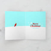 遠ざかるカラス シーズンカード (内部)