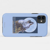 遠ぼえするMontanaWolf Case-Mate iPhoneケース (裏面(横))