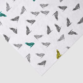 遠ぼえのオオカミのティッシュペーパー 薄葉紙 (詳細)