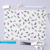 遠ぼえのオオカミのティッシュペーパー 薄葉紙 (クラフト)