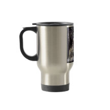 遠ぼえのオオカミ場面の旅行のマグ