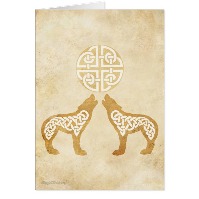 遠ぼえのオオカミ (正面)