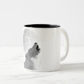 遠ぼえのオオカミ ツートーンマグカップ (正面右)