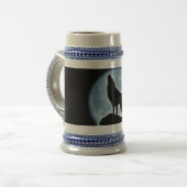 遠ぼえのオオカミ ビールジョッキ (正面左)