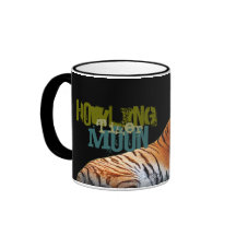 遠ぼえのトラの月のマグ