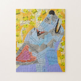 遠ぼえ犬 ジグソーパズル