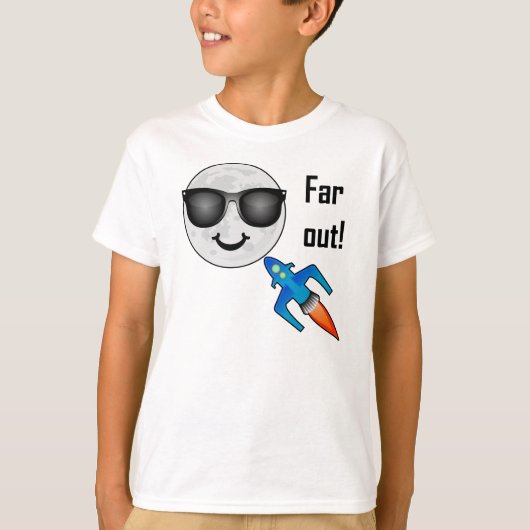 遠出デザイン – キッズベーシックTシャツ Tシャツ (正面)