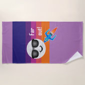 遠出デザイン-ビーチタオル ビーチタオル (正面)