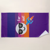 遠出デザイン-ビーチタオル ビーチタオル (正面)