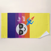 遠出デザイン-ビーチタオル ビーチタオル (正面)