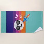 遠出デザイン-ビーチタオル ビーチタオル (正面)