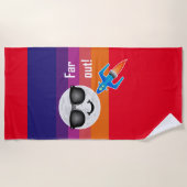 遠出デザイン-ビーチタオル ビーチタオル (正面)