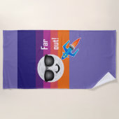 遠出デザイン-ビーチタオル ビーチタオル (正面)