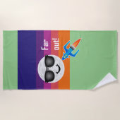 遠出デザイン-ビーチタオル ビーチタオル (正面)