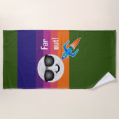 遠出デザイン-ビーチタオル ビーチタオル (正面)