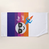 遠出デザイン-ビーチタオル ビーチタオル (正面)