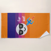 遠出デザイン-ビーチタオル ビーチタオル (正面)