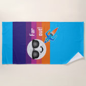 遠出デザイン-ビーチタオル ビーチタオル (正面)