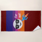 遠出デザイン-ビーチタオル ビーチタオル (正面)