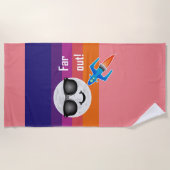 遠出デザイン-ビーチタオル ビーチタオル (正面)