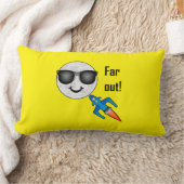 遠出デザイン- Lumbar枕13インチx 21インチ ランバークッション (ブランケット)