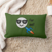 遠出デザイン- Lumbar枕13インチx 21インチ ランバークッション (ブランケット)