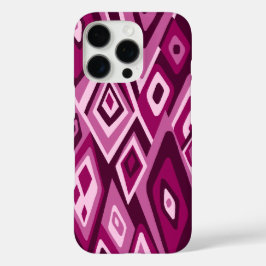 遠出レトロ抽象芸術マサイケデリックゼンタ iPhone 16 PROケース