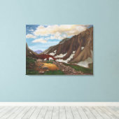 遠北の山道：キャンバス標準 キャンバスプリント (インサイチュ (ウッドフロア))