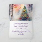 遠友遠くに家の休日カード サンキューカード (内部)