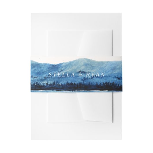 遠回し 招待状ベリーバンド (正面例)