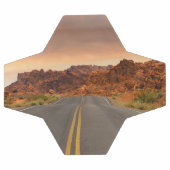 遠征の日没 サッカーボール (フラット)