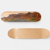 遠征の日没 スケートボード (横)