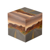 遠征の日没 フォトキューブ (裏面アングル)