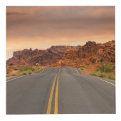 遠征の日没 フォトキューブ (正面)