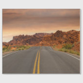 遠征の日没 ラッピングペーパー (フラット)