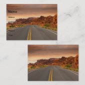 遠征の日没 名刺 (正面/裏面)