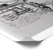 遠征の詳細を示すワールドマップ ポスター (角)