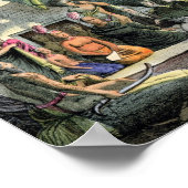 遠征パーティーとカメハメハ王 ポスター (角)