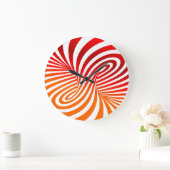 遠心錯覚アクリル時計 ラージ壁時計 (ホーム)